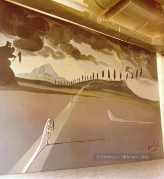 ドン・ファン・テノリオ・サルバドール・ダリの背景 Oil Paintings